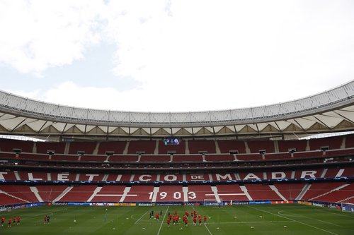 Champions League - Atletico Madrid Training