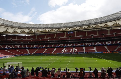 Champions League - Atletico Madrid Training