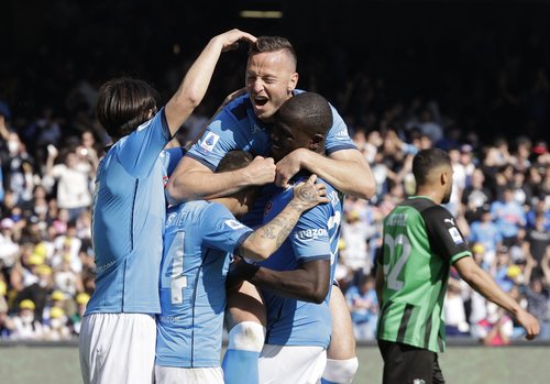 Serie A - Napoli v U.S. Sassuolo