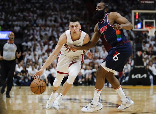NBA: Playoffs-Philadelphia 76ers at Miami Heat