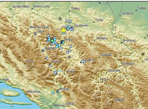 zemljotres zenica