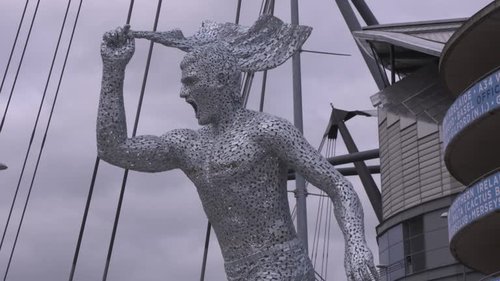 Manchester City unveil Aguero statue on 10th anniversary of '93:20'