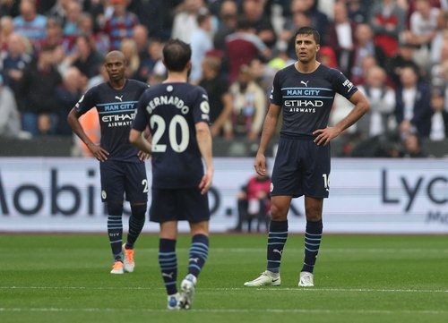 Premier League - West Ham United v Manchester City