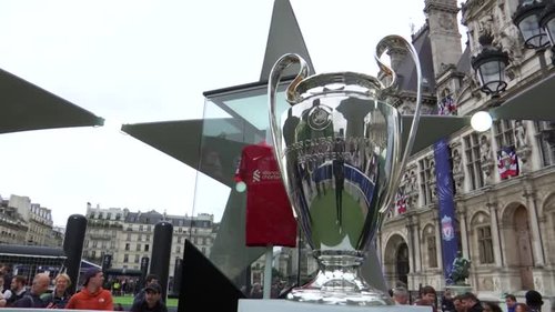 'An incredible thing': high spirits as Liverpool, Real Madrid fans gather in Paris