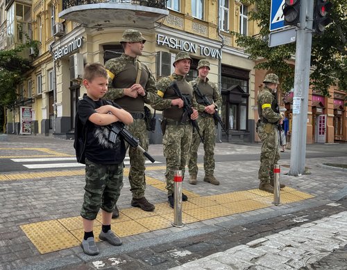 Russia's attack on Ukraine continues, in Kyiv