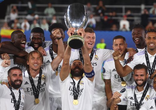 European Super Cup - Real Madrid v Eintracht Frankfurt