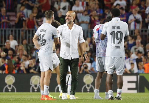 Friendly - FC Barcelona v Manchester City