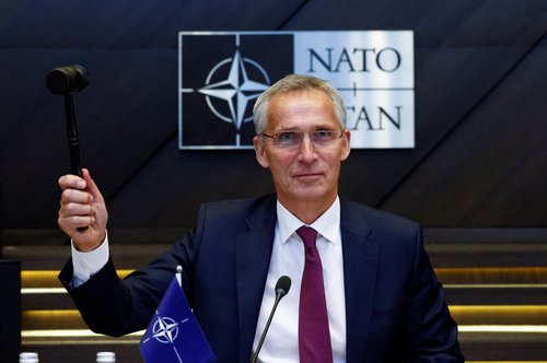 NATO defence ministers meeting in Brussels