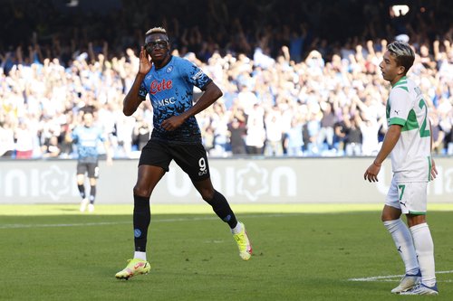 Serie A - Napoli v U.S. Sassuolo