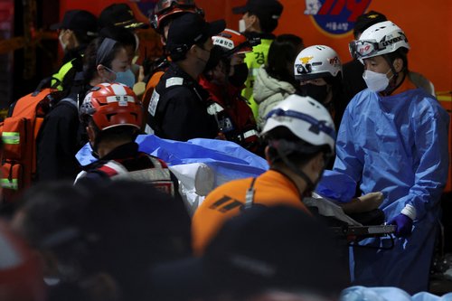 Stampede during Halloween festival in Seoul