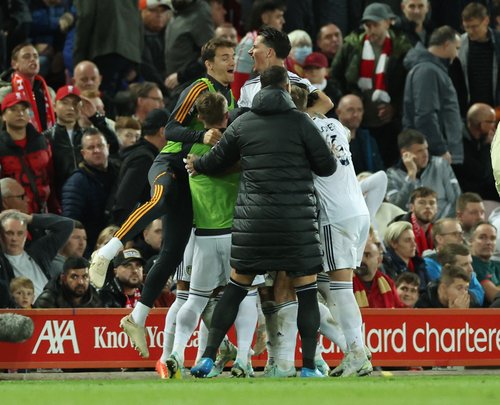 Premier League - Liverpool v Leeds United