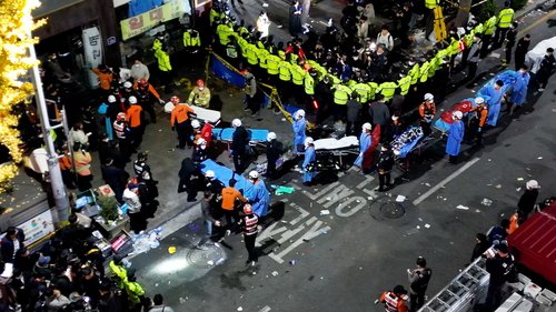 Stampede during Halloween festival in Seoul