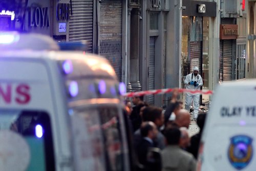 Explosion in central Istanbul's Taksim area
