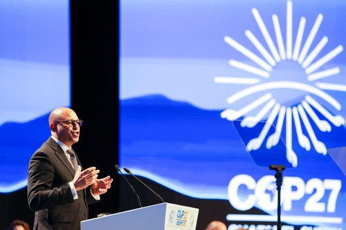 COP27 climate summit, in Egypt