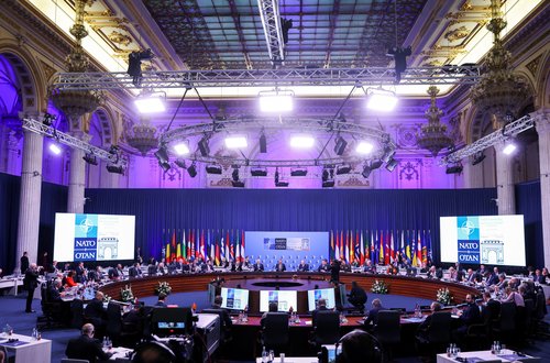 NATO foreign ministers meet in Bucharest