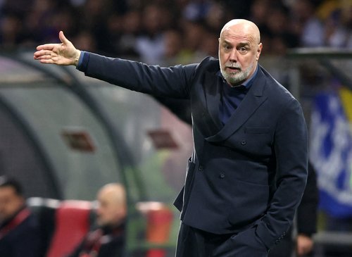 Soccer Football - FIFA World Cup - UEFA Qualifiers - Finals - Bosnia and Herzegovina v Italy - Bilino Polje Stadium, Zenica, Bosnia and Herzegovina - March 31, 2026 Bosnia and Herzegovina coach Sergej Barbarez REUTERS/Amel Emric