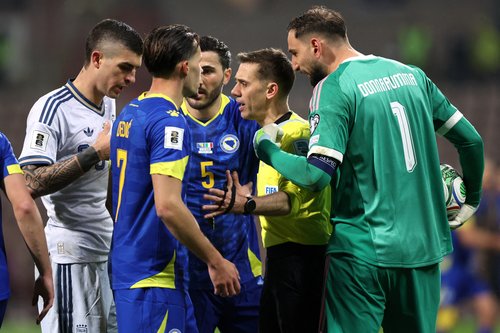Bosnia v Italy - Bilino Polje Stadium, Zenica, Bosnia and Herzegovina - March 31, 2026 REUTERS/Amel Emric
