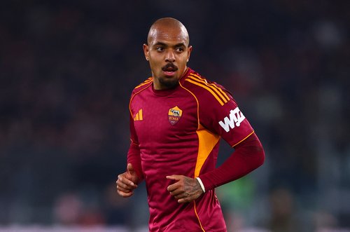 Soccer Football - Serie A - AS Roma v Juventus - Stadio Olimpico, Rome, Italy - March 1, 2026 AS Roma's Donyell Malen