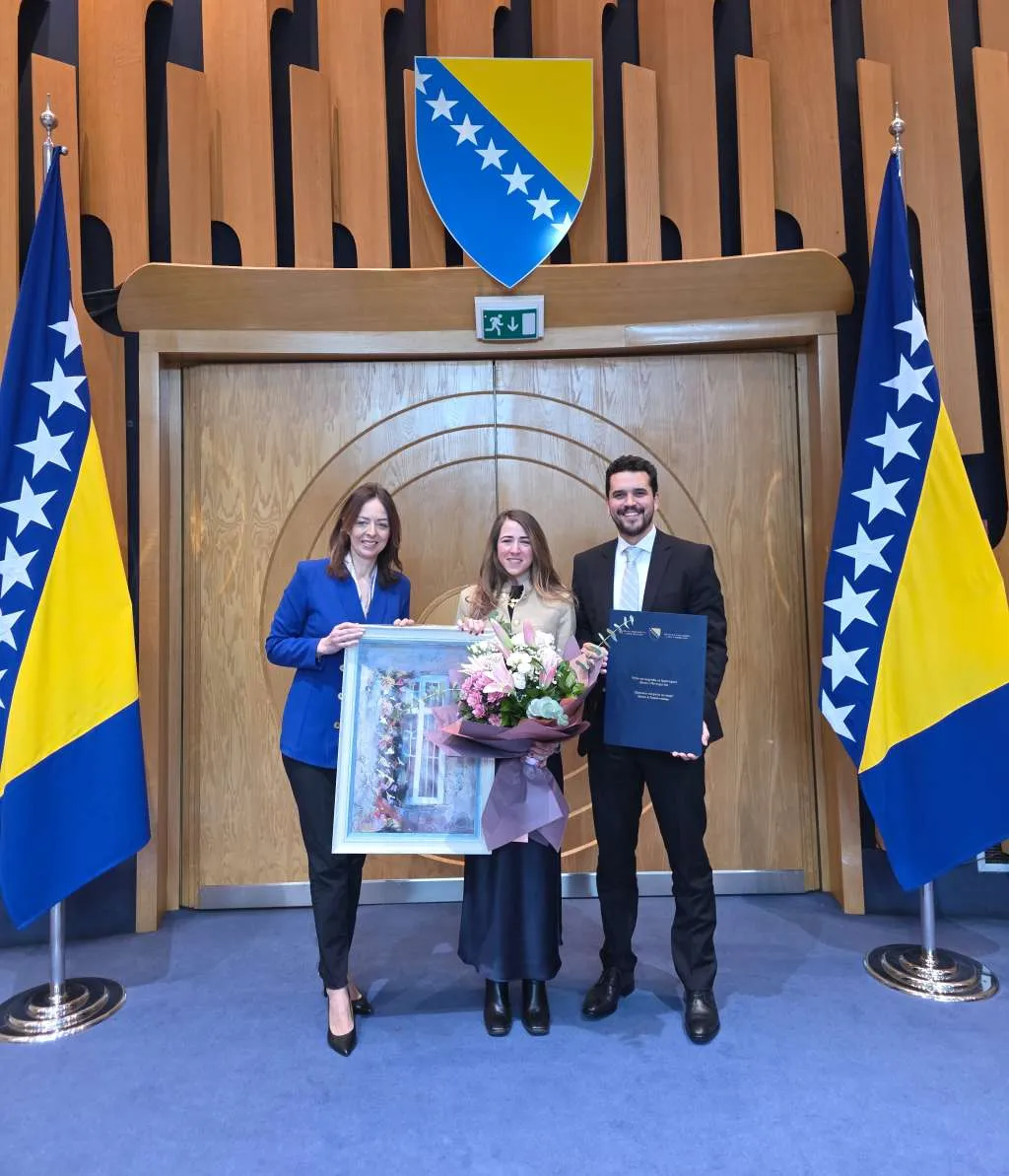 Lejli Njemčević uručena Državna nagrada za sport Bosne i Hercegovine