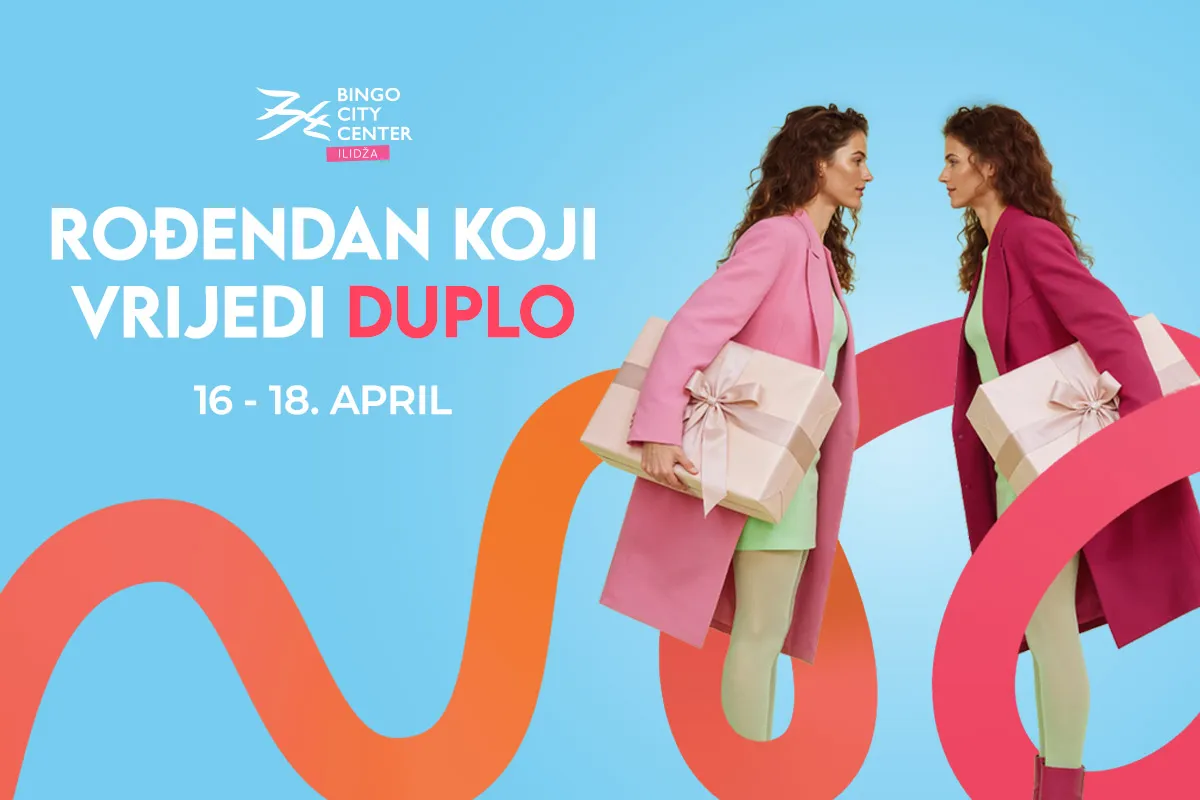 Rođendan koji vrijedi duplo: BCC Ilidža slavi uz zabavu, poklone i proljetni shopping