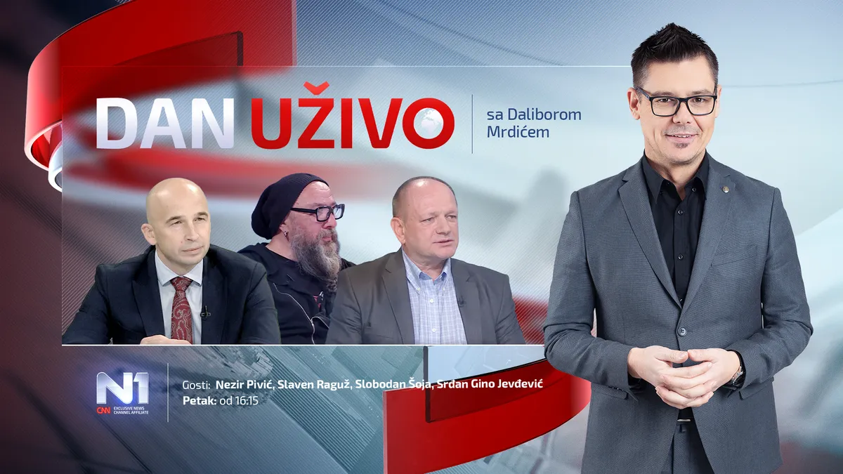 Pivić, Raguž, Šoja i Gino u Danu uživo