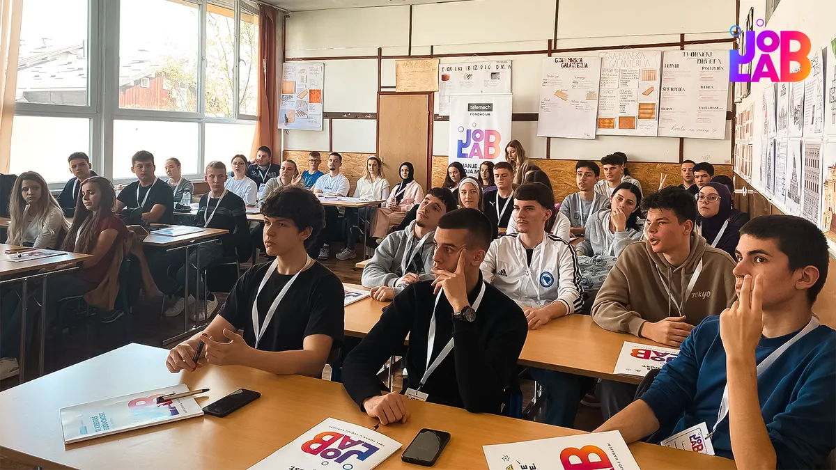Počeo je novi ciklus Job Lab programa Telemach fondacije – srednjoškolci, prijavite se