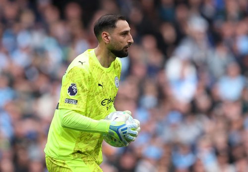 Soccer Football - Premier League - Manchester City v Arsenal - Etihad Stadium, Manchester, Britain - April 19, 2026 Manchester City's Gianluigi Donnarumma REUTERS/Scott Heppell EDITORIAL USE ONLY. NO USE WITH UNAUTHORIZED AUDIO, VIDEO, DATA, FIXTURE LISTS