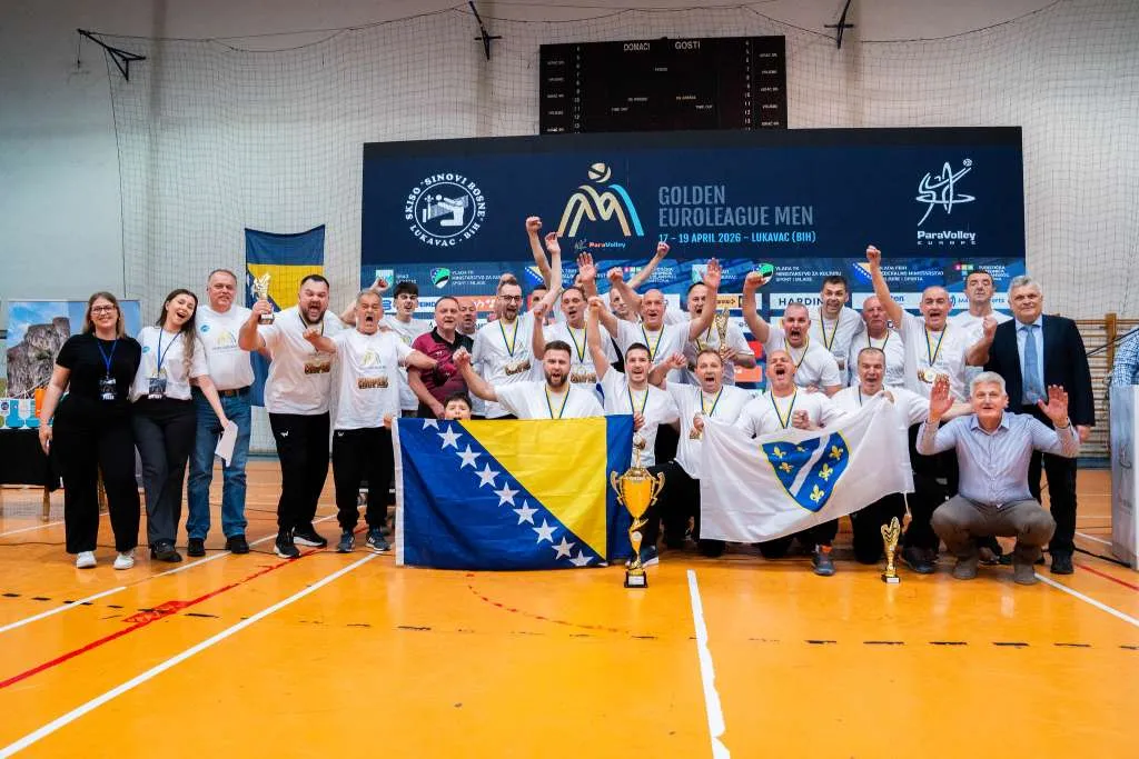 Sinovi Bosne pobjednici turnira Zlatne lige u sjedećoj odbojci u Lukavcu