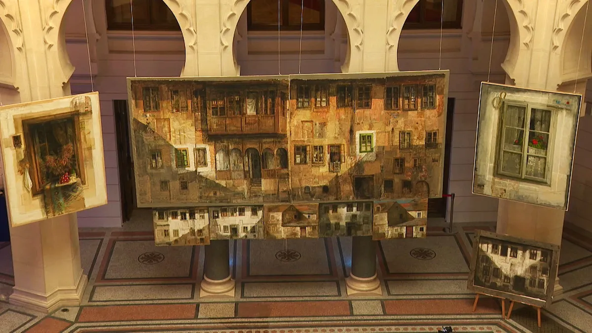 Safet Zec izložbom u Vijećnici oživio kuće kojih više nema: 