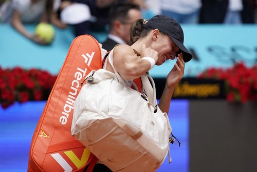 Tennis - Madrid Open - Park Manzanares, Madrid, Spain - April 25, 2026 Poland's Iga