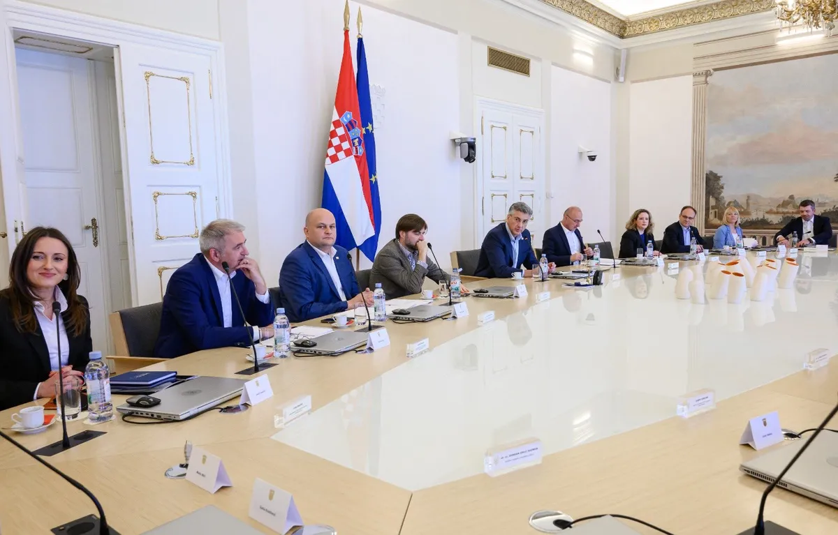 Plenković primio delegaciju firme koja će graditi Južnu interkonekciju