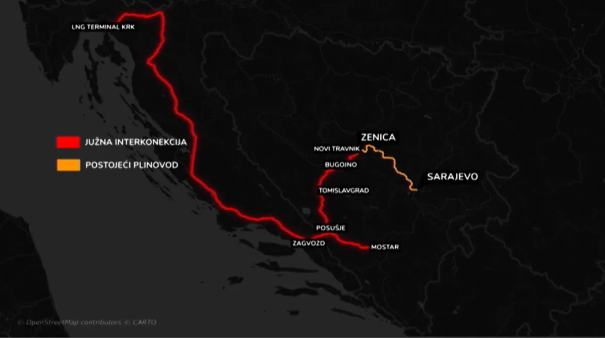 SAD-u je na primjeru Južne interkonekcije uspjelo što EU nije, a to je da pomire sve stavove u BiH