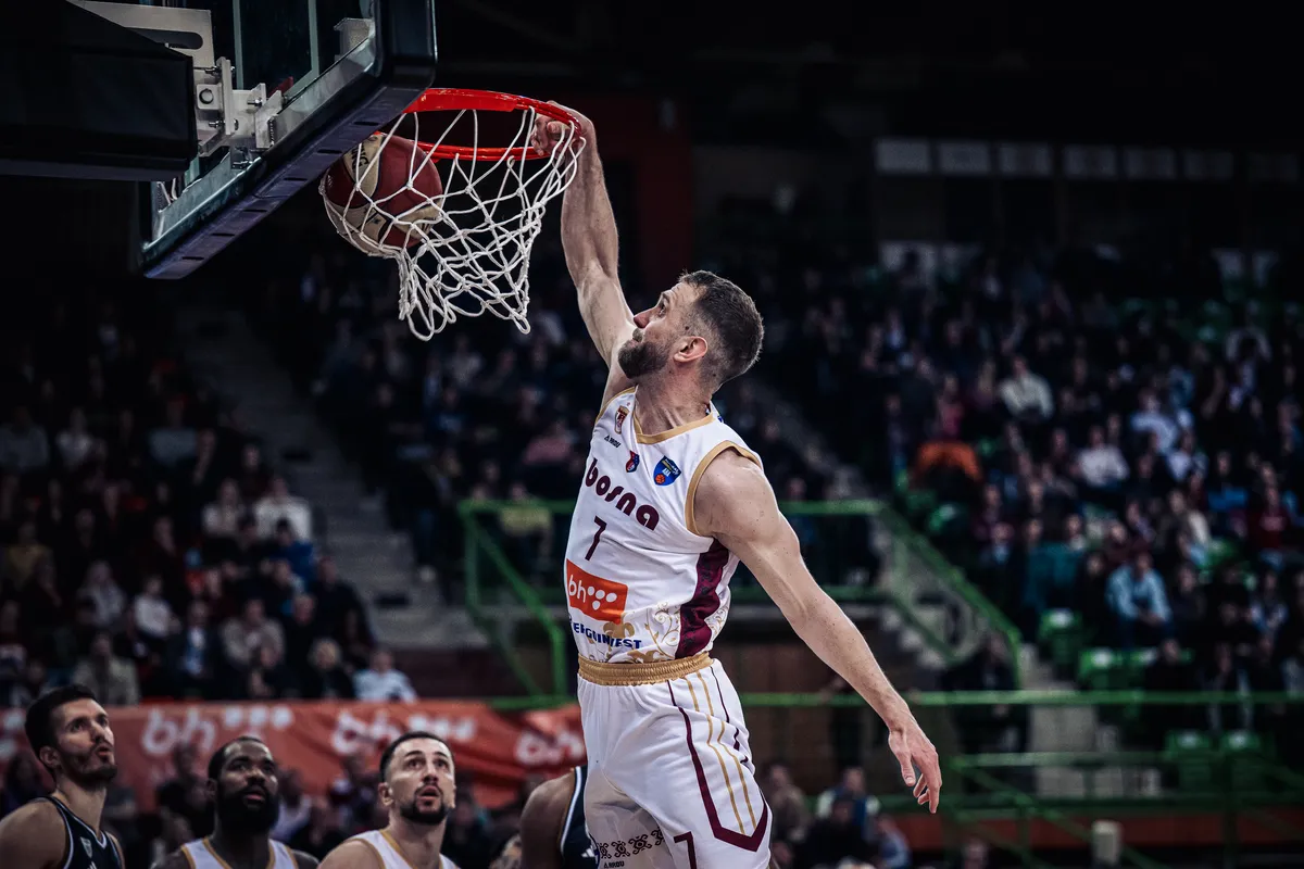 Košarkaš Bosne Miralem Halilović najbolji skakač ABA lige u aprilu