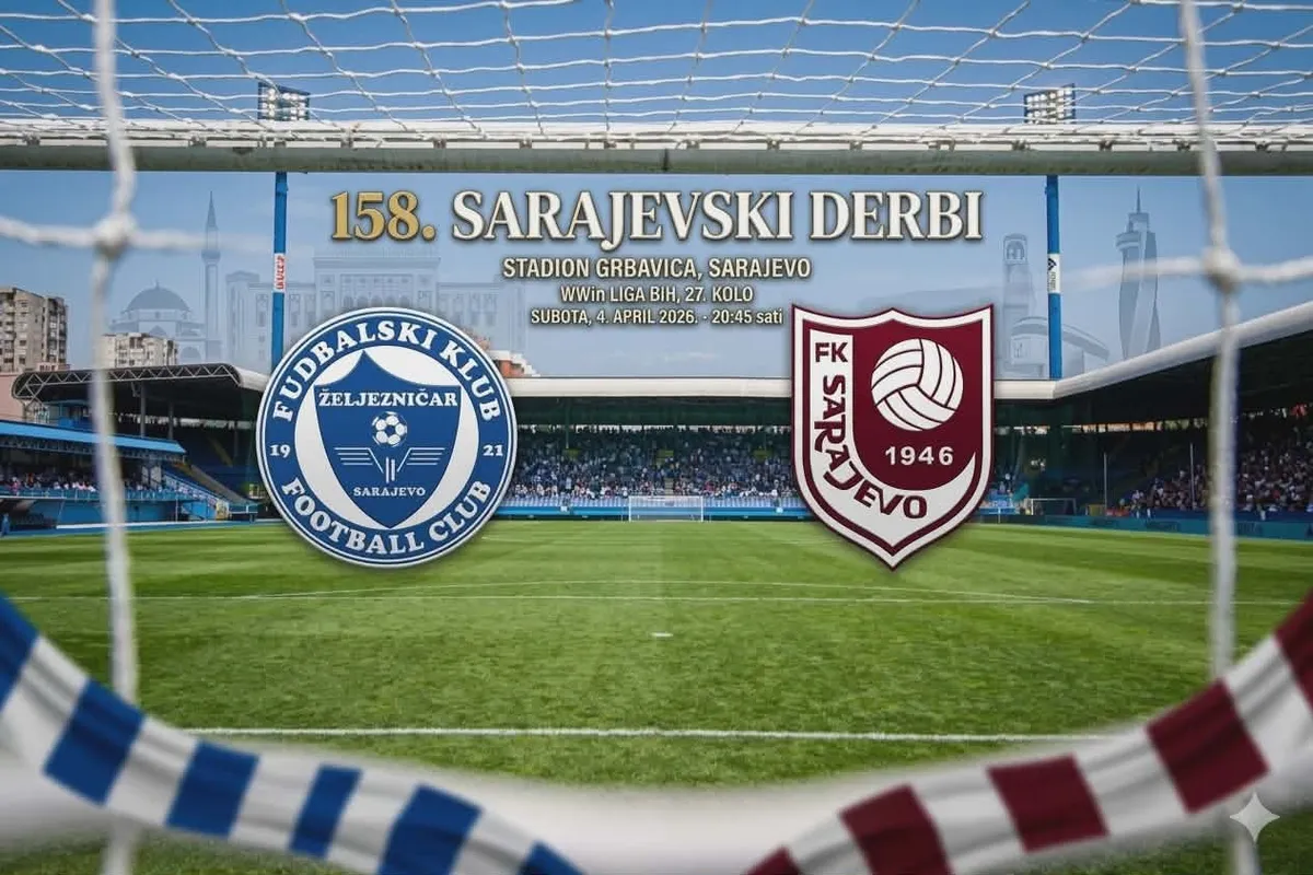 Večeras 158. vječiti sarajevski derbi na Grbavici: Borba Plavih za čast, a Bordo tima za Evropu