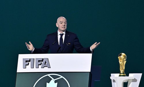 Soccer Football - 76th FIFA Congress - Vancouver Convention Centre, Vancouver,