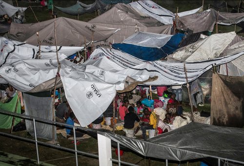 Tropical storm Grace passes through Haiti after 7.2 magnitude quake, in Les Cayes
