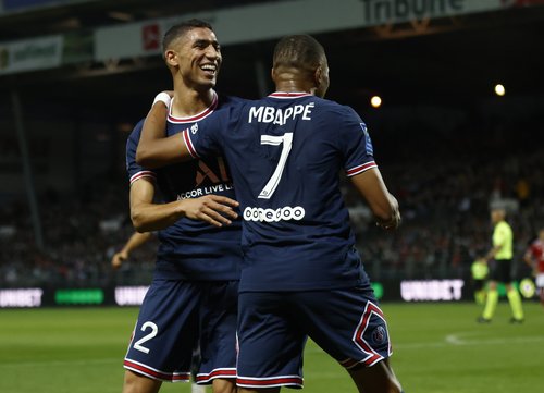 Ligue 1 - Brest v Paris St Germain