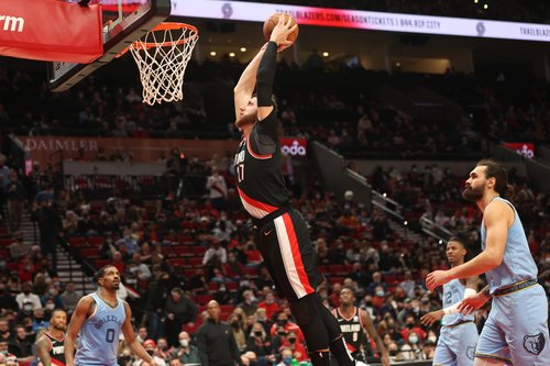 NBA: Memphis Grizzlies at Portland Trail Blazers