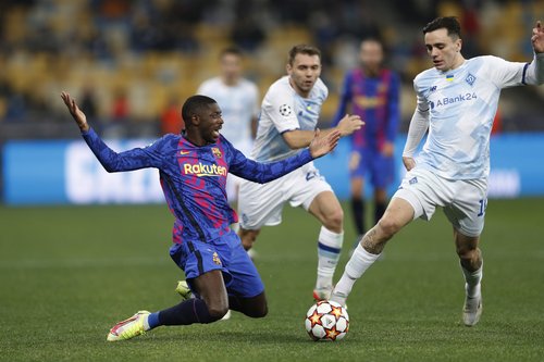 Champions League - Group E - Dynamo Kyiv v FC Barcelona