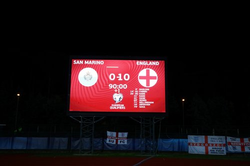 World Cup - UEFA Qualifiers - Group I - San Marino v England