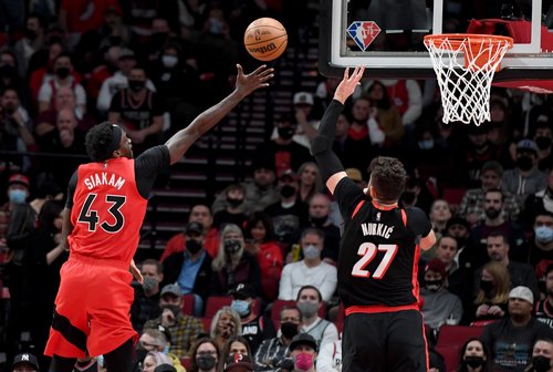 NBA: Toronto Raptors at Portland Trail Blazers
