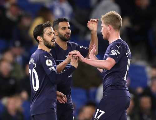 Premier League - Brighton & Hove Albion v Manchester City