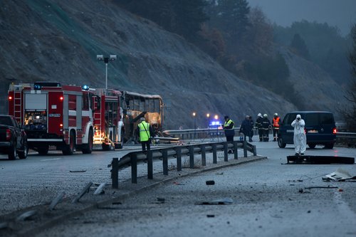 Bus crash in Bulgaria