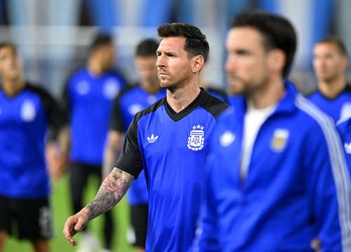 Soccer Football - International Friendly - Argentina v Mauritania - Estadio La Bombonera, Buenos Aires, Argentina - March 27, 2026 Argentina's Lionel Messi before the match REUTERS/Rodrigo Valle