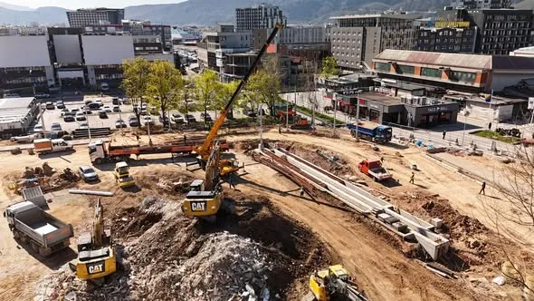 Šteta: Okretaljka na Ilidži je veliko gradilište, obnavlja se prvi put od njene izgradnje