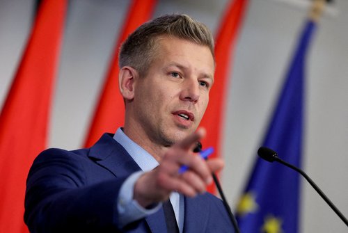 FILE PHOTO: Election winner Peter Magyar