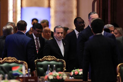 Abbas Araqchi attends the BRICS