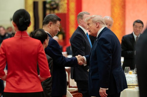 Donald Trump Xi Jinping