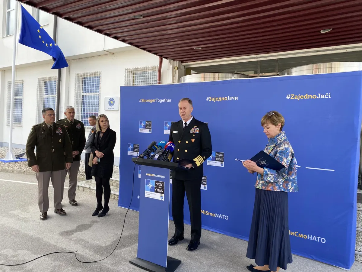 James Fowler preuzeo dužnost komandanta NATO štaba u Sarajevu: Nastavak podrške stabilnoj BiH i mirnom Zapadnom Balkanu