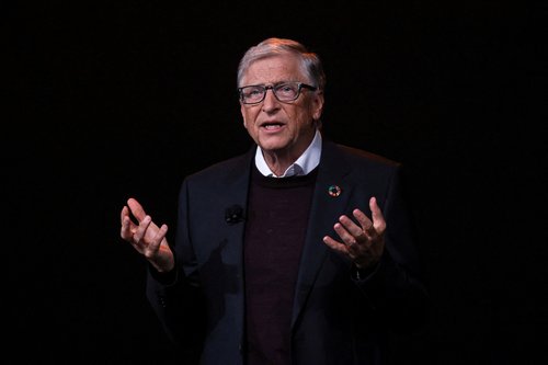 FILE PHOTO: Bill Gates makes opening